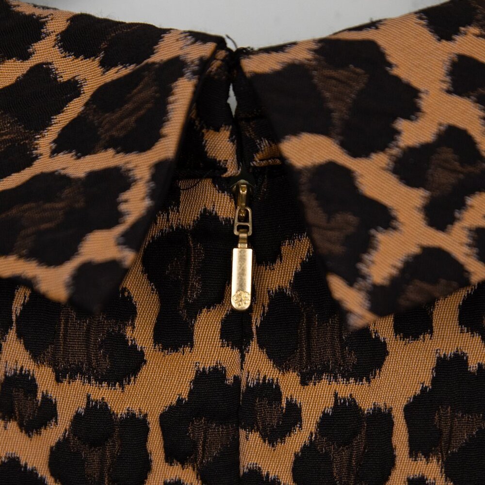 Trina Turk Leopard Print Midi Dress - Picture 4 of 5